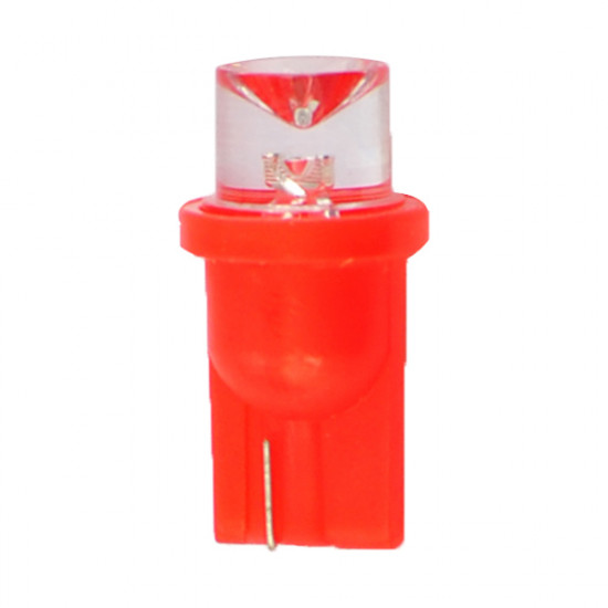 M-Tech W5W 12V T10 W2,1x9,5d LED 1xFlux 8mm ΚΟΚΚΙΝΟ (ΚΑΡΦΩΤΟ ΑΚΑΛΥΚΟ) BLISTER 2ΤΕΜ.