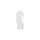 M-Tech W5W 12V T10 W2,1x9,5d LED 1xFlux 8mm ΛΕΥΚΟ ΚΟΙΛΟ (ΚΑΡΦΩΤΟ ΑΚΑΛΥΚΟ) BLISTER 2ΤΕΜ.