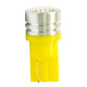 M-Tech W5W 12V T10 W2,1x9,5d LED 1xHP ΚΙΤΡΙΝΟ (ΚΑΡΦΩΤΟ ΑΚΑΛΥΚΟ) BLISTER 2ΤΕΜ. M-TECH