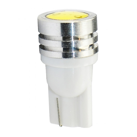 M-Tech W5W 12V T10 W2,1x9,5d LED 1xHP ΛΕΥΚΟ (ΚΑΡΦΩΤΟ ΑΚΑΛΥΚΟ) 1ΤΕΜ. M-TECH