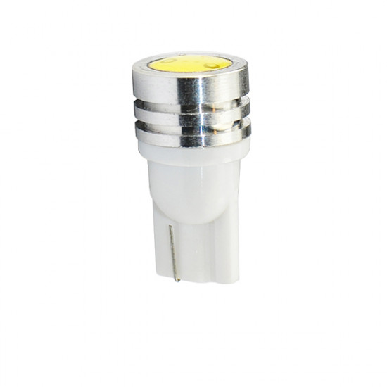 M-Tech W5W 12V T10 W2,1x9,5d LED 1xHP ΛΕΥΚΟ (ΚΑΡΦΩΤΟ ΑΚΑΛΥΚΟ) BLISTER 2ΤΕΜ.