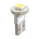 M-Tech W5W 12V T10 W2,1x9,5d LED 1xSMD5050 ΛΕΥΚΟ (ΚΑΡΦΩΤΟ ΑΚΑΛΥΚΟ) BLISTER 2ΤΕΜ.