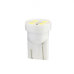 M-Tech W5W 12V T10 W2,1x9,5d LED 4xSMD3528 ΛΕΥΚΟ (ΚΑΡΦΩΤΟ ΑΚΑΛΥΚΟ) BLISTER 2ΤΕΜ.