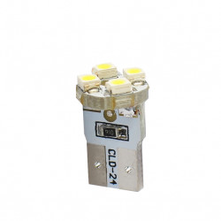 M-Tech W5W 12V T10 W2,1x9,5d LED 4xSMD3528 ΛΕΥΚΟ (ΚΑΡΦΩΤΟ ΑΚΑΛΥΚΟ) BLISTER 2ΤΕΜ.