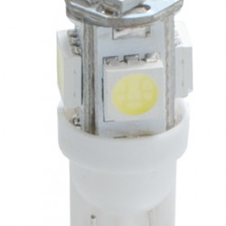 M-Tech W5W 12V T10 W2,1x9,5d LED 4xSMD5050+4xSMD3528 ΛΕΥΚΟ (ΚΑΡΦΩΤΟ ΑΚΑΛΥΚΟ) 1ΤΕΜ.