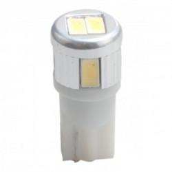 M-Tech W5W 12V T10 W2,1x9,5d LED 6xSMD5730 ΛΕΥΚΟ (ΚΑΡΦΩΤΟ ΑΚΑΛΥΚΟ) BLISTER 2ΤΕΜ. M-TECH