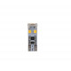 M-Tech W5W 12V T10 W2,1x9,5d LED 8xSMD3528 ΛΕΥΚΟ (ΚΑΡΦΩΤΟ CAN-BUS) BLISTER 2ΤΕΜ.