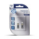 M-Tech W5W 12V T10 W2,1x9,5d LED 8xSMD3528 ΛΕΥΚΟ (ΚΑΡΦΩΤΟ CAN-BUS) BLISTER 2ΤΕΜ.