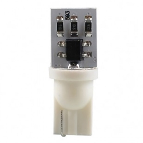M-Tech W5W 12V T10 W2,1x9,5d LED 9xSMD2835 ΛΕΥΚΟ (ΚΑΡΦΩΤΟ ΑΚΑΛΥΚΟ) BLISTER 2ΤΕΜ. M-TECH