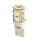M-Tech W5W 12V T10 W2,1x9,5d LED 9xSMD3528 ΛΕΥΚΟ (ΚΑΡΦΩΤΟ ΑΚΑΛΥΚΟ) BLISTER 2ΤΕΜ.