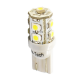 M-Tech W5W 12V T10 W2,1x9,5d LED 9xSMD3528 ΠΟΡΤΟΚΑΛΙ (ΚΑΡΦΩΤΟ ΑΚΑΛΥΚΟ) BLISTER 2ΤΕΜ. M-TECH