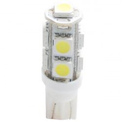 M-Tech W5W 12V T10 W2,1x9,5d LED 9xSMD5050 ΛΕΥΚΟ (ΚΑΡΦΩΤΟ ΑΚΑΛΥΚΟ) 1ΤΕΜ. M-TECH