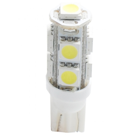 M-Tech W5W 12V T10 W2,1x9,5d LED 9xSMD5050 ΛΕΥΚΟ (ΚΑΡΦΩΤΟ ΑΚΑΛΥΚΟ) 1ΤΕΜ. M-TECH