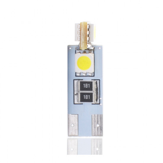 M-Tech W5W 12V T10 W2,1x9,5d PREMIUM LED 4xSMD5050 ΛΕΥΚΟ (ΚΑΡΦΩΤΟ CAN-BUS) 1ΤΕΜ.