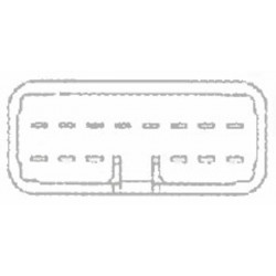 Mcar Διακόπτης για MITSUBISHI LANCER 04-06 /GALANT 04-09 πολλαπλός με 14 επαφές