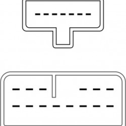 Mcar Διακόπτης για TOYOTA LAND CRUISER - LEXUS 210 επαφών