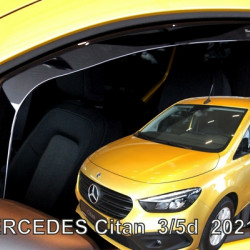 MECEDES CITAN 3/5D 2021+? ΖΕΥΓΑΡΙ ΑΝΕΜΟΘΡΑΥΣΤΕΣ ΑΠΟ ΕΥΚΑΜΠΤΟ ΦΙΜΕ ΠΛΑΣΤΙΚΟ HEKO - 2 ΤΕΜ.