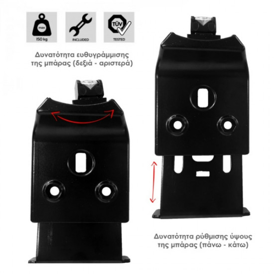MENABO FIAT DOBLO CARGO II / MAXI 2010>2015> KIT ΜΕ ΕΠΑΓΓΕΛΜΑΤΙΚΕΣ ΜΠΑΡΕΣ ΟΡΟΦΗΣ ΑΛΟΥΜΙΝΙΟΥ MENABO (8430/MB X 3 - FIX602FP X 2 - FIX605FP Χ 1) MENABO FIAT DOBLO CARGO II / MAXI 2010>2015> KIT ΜΕ ΕΠΑΓΓΕΛΜΑΤΙΚΕΣ ΜΠΑΡΕΣ ΟΡΟΦΗΣ ΑΛΟΥΜΙΝΙΟΥ MENABO (8430/MB X 3 - FIX602FP X 2 - FIX605FP Χ 1)