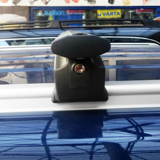 MENABO FORD TRANSIT CONNECT ΜΕ FLUSH RAILS 2013> KIT ΜΕ ΜΠΑΡΕΣ ΟΡΟΦΗΣ ΑΛΟΥΜΙΝΙΟΥ ΜΕΝΑΒΟ (LINCE XL 8880/MB)