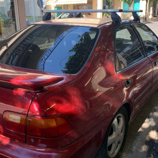 MENABO HONDA CIVIC VI 4D SEDAN 1996>2000 KIT ΜΕ ΜΠΑΡΕΣ ΟΡΟΦΗΣ ΑΛΟΥΜΙΝΙΟΥ ΜΕΝΑΒΟ (AL1-3360/MB-FIX026G)