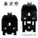 MENABO IVECO DAILY L1/L2/L3+H1/H2 2000>2014 KIT ΜΕ ΕΠΑΓΓΕΛΜΑΤΙΚΕΣ ΜΠΑΡΕΣ ΟΡΟΦΗΣ ΑΛΟΥΜΙΝΙΟΥ MENABO (8450/MB X 3 - FIX601FP X 3)