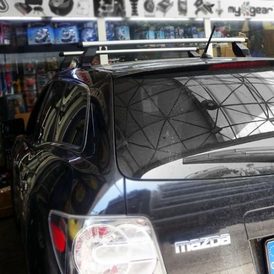 MENABO MAZDA CX-7 5D ΜΕ ΟΠΕΣ FIXPOINT ΣΤΗΝ ΟΡΟΦΗ 2006>2012 KIT ΜΕ ΜΠΑΡΕΣ ΟΡΟΦΗΣ ΑΛΟΥΜΙΝΙΟΥ ΜΕΝΑΒΟ (AL1-3360/MB-FIX509FP)