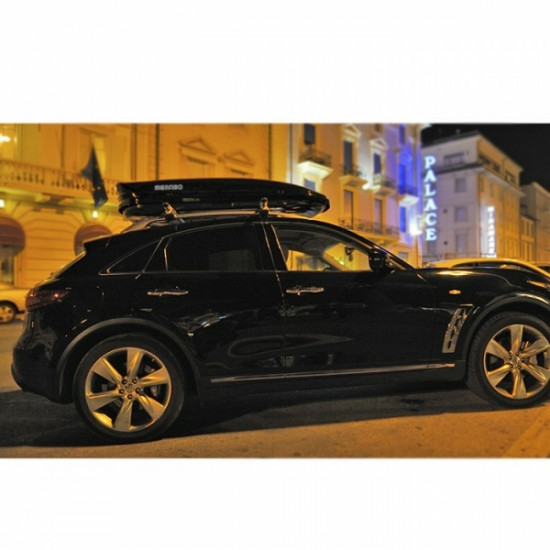 MENABO ΜΠΑΓΚΑΖΙΕΡΑ ΟΡΟΦΗΣ MANIA 460 BLACK (ΜΑΥΡΗ/ΓΥΑΛΙΣΤΕΡΗ) MENABO