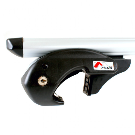 MENABO ΜΠΑΡΕΣ ΟΡΟΦΗΣ ΑΛΟΥΜΙΝΙΟΥ DOZER XXL 150 cm MENABO (STANDARD RAILING/RAISED RAILS) - 2 ΤΕΜ.