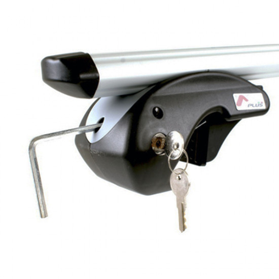 MENABO ΜΠΑΡΕΣ ΟΡΟΦΗΣ ΑΛΟΥΜΙΝΙΟΥ DOZER XXL 150 cm MENABO (STANDARD RAILING/RAISED RAILS) - 2 ΤΕΜ.