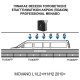 MENABO OPEL MOVANO L1/L2+H1/H2 1997>2010> KIT ΜΕ ΕΠΑΓΓΕΛΜΑΤΙΚΕΣ ΜΠΑΡΕΣ ΟΡΟΦΗΣ ΑΛΟΥΜΙΝΙΟΥ MENABO (8450/MB X 3 - FIX606FP X 3)