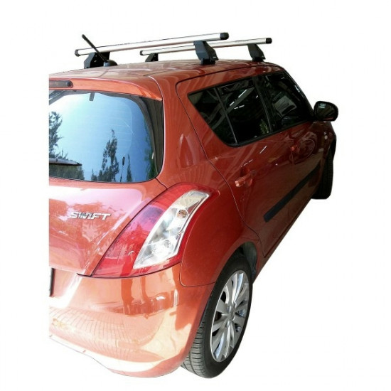 MENABO SUZUKI SWIFT 5D 05>10 KIT ΜΕ ΜΠΑΡΕΣ ΟΡΟΦΗΣ ΑΛΟΥΜΙΝΙΟΥ MENABO (AL1-3360-FIX058G)