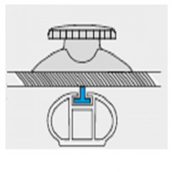 MENABO T-SCREW ΣΥΣΤΗΜΑ ΔΕΣΗΣ (FITTING SYSTEM) MANIA ΜΠΑΓΚΑΖΙΕΡΩΝ ΟΡΟΦΗΣ ΣΕ ΜΠΑΡΕΣ - MENABO
