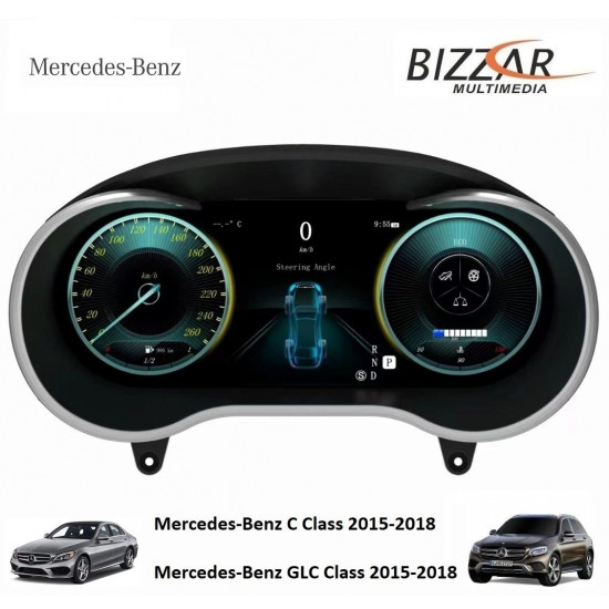 Mercedes C/GLC Class W205/X253 2015-2018 Digital LCD Instrument Cluster 12.3 με HD οθόνη 1920-720 Mercedes C/GLC Class W205/X253 2015-2018 Digital LCD Instrument Cluster 12.3 με HD οθόνη 1920-720