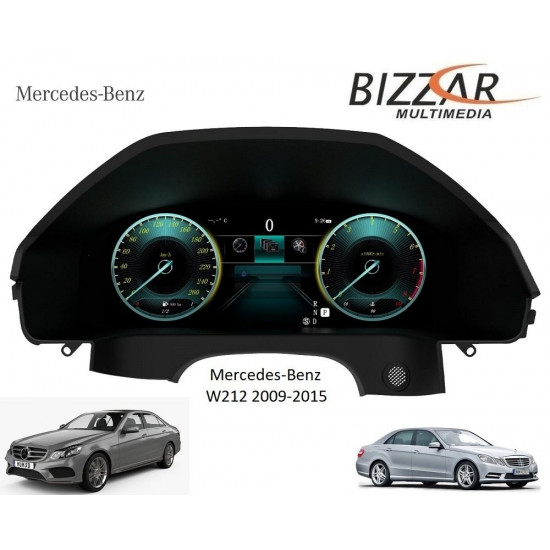 Mercedes E Class W212 2009-2011 Digital LCD Instrument Cluster 12.3 με HD οθόνη 1920-720 Mercedes E Class W212 2009-2011 Digital LCD Instrument Cluster 12.3 με HD οθόνη 1920-720
