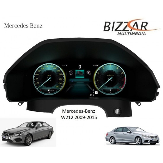 Mercedes E Class W212 2011-2014 Digital LCD Instrument Cluster 12.3 με HD οθόνη 1920-720 Mercedes E Class W212 2011-2014 Digital LCD Instrument Cluster 12.3 με HD οθόνη 1920-720