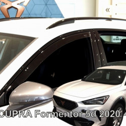 MERCEDES EQC N293 5D 2019+ / CUPRA FORMENTOR 5D 2020+ ΑΝΕΜΟΘΡΑΥΣΤΕΣ ΑΥΤΟΚΙΝΗΤΟΥ ΑΠΟ ΕΥΚΑΜΠΤΟ ΦΙΜΕ ΠΛΑΣΤΙΚΟ HEKO - 2 ΤΕΜ.