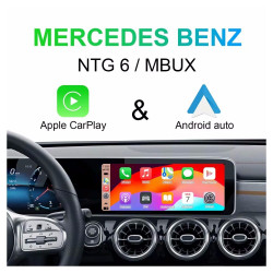 Mercedes MBUX/NTG6 Wireless CarPlay/Android Auto Interface - Camera In
