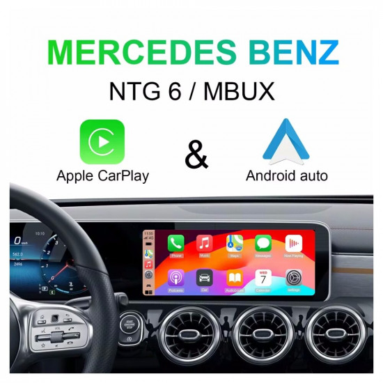 Mercedes MBUX/NTG6 Wireless CarPlay/Android Auto Interface - Camera In Mercedes MBUX/NTG6 Wireless CarPlay/Android Auto Interface - Camera In