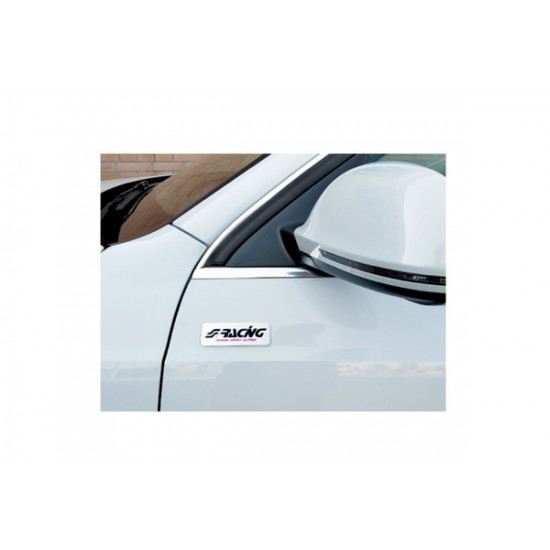ΜΕΤΑΛΛΙΚΟ ΑΥΤΟΚΟΛΛΗΤΟ LOGO SIMONI RACING ΑΛΟΥΜΙΝΙΟΥ 94x32mm SIMONI RACING - 1ΤΕΜ.