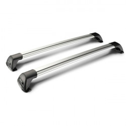 ΜΠΑΡΕΣ ΟΡΟΦΗΣ ΑΛΟΥΜΙΝΙΟΥ WHISPBAR FLUSH BAR STANDARD 105 cm YAKIMA ΜΕ ΚΛΕΙΔΙ - 2 ΤΕΜ.
