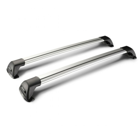 ΜΠΑΡΕΣ ΟΡΟΦΗΣ ΑΛΟΥΜΙΝΙΟΥ WHISPBAR FLUSH BAR STANDARD 110 cm YAKIMA ΜΕ ΚΛΕΙΔΙ - 2 ΤΕΜ.