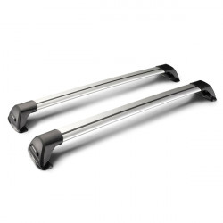 ΜΠΑΡΕΣ ΟΡΟΦΗΣ ΑΛΟΥΜΙΝΙΟΥ WHISPBAR FLUSH BAR STANDARD 120cm ΜΕ ΚΛΕΙΔΙ - 2 TEM.