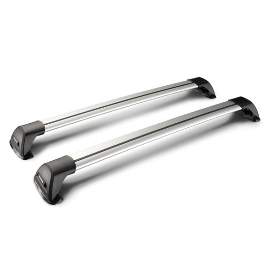 ΜΠΑΡΕΣ ΟΡΟΦΗΣ ΑΛΟΥΜΙΝΙΟΥ WHISPBAR FLUSH BAR STANDARD 120cm ΜΕ ΚΛΕΙΔΙ - 2 TEM.