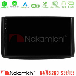 Nakamichi NAM5260 Series 4Core Android12 4+64GB Chevrolet Aveo 2006-2010 Navigation Multimedia Tablet 9 Με Carplay - Android Auto
