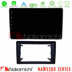 Nakamichi NAM5260 Series 4Core Android12 4+64GB Chrysler / Dodge / Jeep Navigation Multimedia Tablet 10 Με Carplay -amp; Android Auto