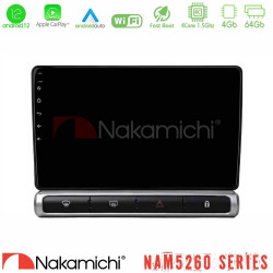 Nakamichi NAM5260 Series 4Core Android12 4+64GB Citroen C3 2016-> Navigation Multimedia Tablet 9 Με Carplay -amp; Android Auto