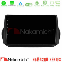 Nakamichi NAM5260 Series 4Core Android12 4+64GB Fiat Fiorino/Citroen Nemo/Peugeot Bipper Navigation Multimedia Tablet 9 Με Carplay - Android Auto Nakamichi NAM5260 Series 4Core Android12 4+64GB Fiat Fiorino/Citroen Nemo/Peugeot Bipper Navigation Multimedia Tablet 9 Με Carplay - Android Auto
