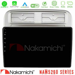 Nakamichi NAM5260 Series 4Core Android12 4+64GB Fiat Grande Punto 2006-2011 Navigation Multimedia Tablet 9 Με Carplay -amp; Android Auto