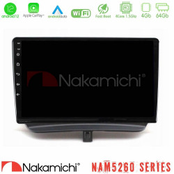Nakamichi NAM5260 Series 4Core Android12 4+64GB Ford Courier 2015-2023 Navigation Multimedia Tablet 9 Με Carplay -amp; Android Auto
