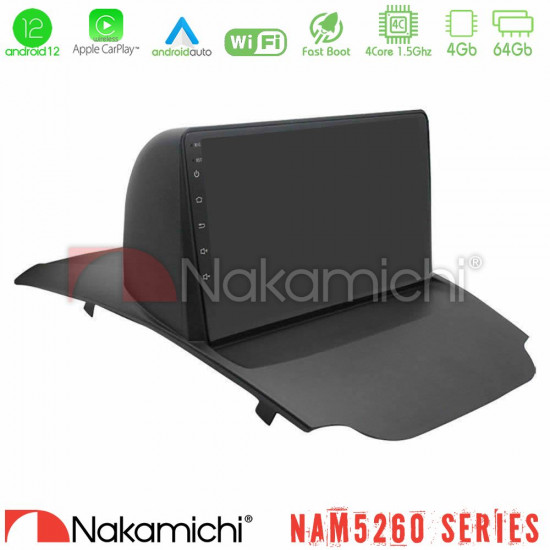 Nakamichi NAM5260 Series 4Core Android12 4+64GB Ford Ecosport 2014-2017 Navigation Multimedia Tablet 10 Με Carplay - Android Auto Nakamichi NAM5260 Series 4Core Android12 4+64GB Ford Ecosport 2014-2017 Navigation Multimedia Tablet 10 Με Carplay - Android Auto